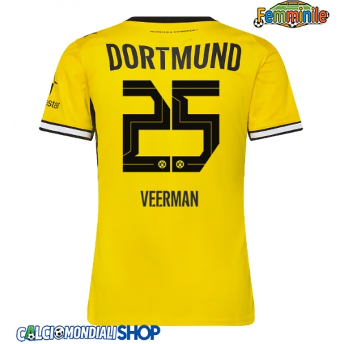 Maglie da calcio Borussia Dortmund Joey Veerman #25 Prima Maglia Femminile 2026-27 Manica Corta